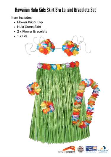 Hawaiian Hula set