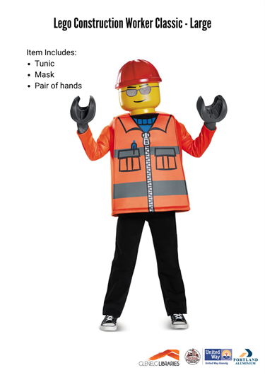 Lego construction worker