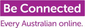 be connected logo