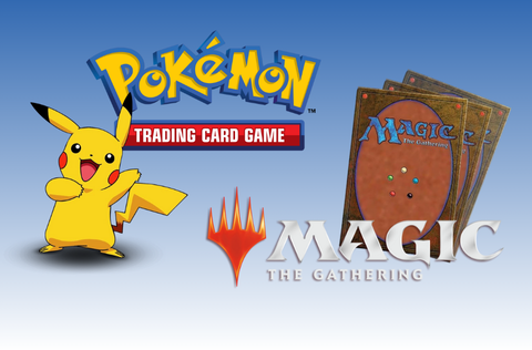 Pokemon and Magic: The Gathering logos