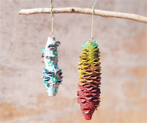 Seed Pod Ornaments
